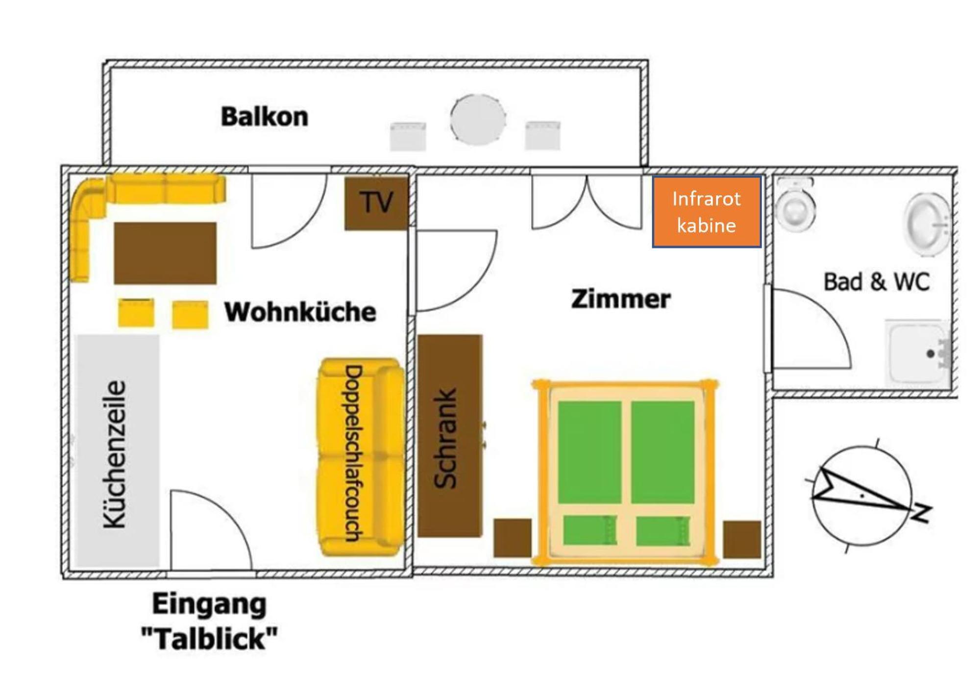Bauernhof Pension Juri Obergösel 객실 사진